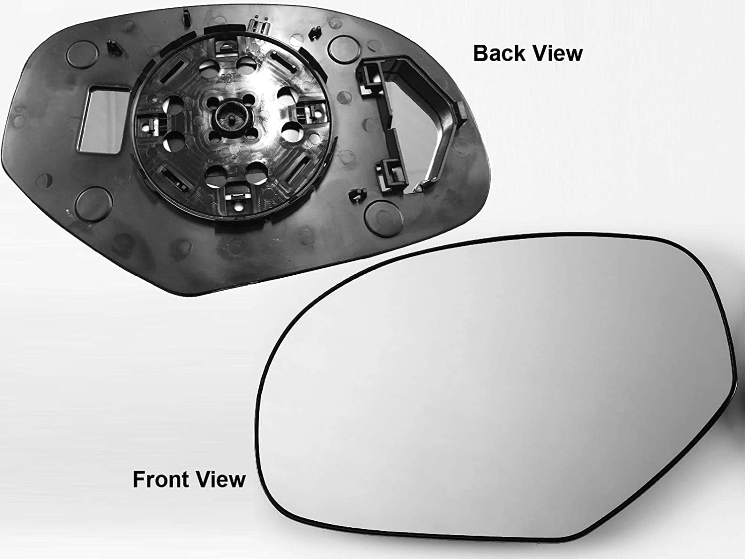 APA Replacement Mirror Glass Non-Heated with Base for 2007-2014 SILVERADO TAHOE SUBURBAN AVALANCHE Driver Left Side 15951106 GM1324136 
