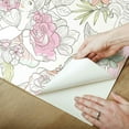thumbnail image 4 of Disney Princess Royal Floral Peel and Stick Wallpaper, 4 of 7