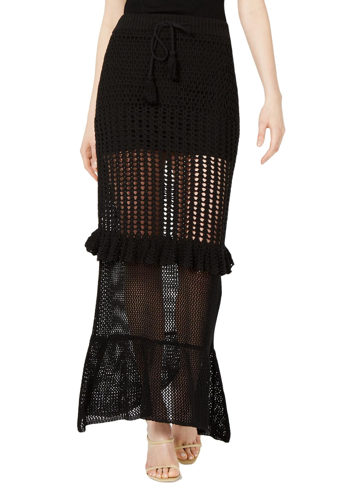 fringe maxi skirt