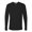 Black, variant on Men's Long Sleeve T-Shirt