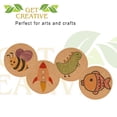 thumbnail image 5 of TreasureGurus Heat-Resistant Light-Brown Cork Pot Holders (2 Count), 5 of 8