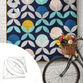 thumbnail image 1 of Sewing Ruler Template Square 3-Piece Set Shaped Hollow Sewing Kit Patchwork Template, 1 of 7