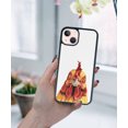 thumbnail image 5 of FINCIBO Soft Rubber Protector Cover Case for Apple iPhone 13 6.1" 2021 (NOT FIT Apple iPhone 13 mini 5.4" 2021/iPhone 13 Pro 6.1" 2021/iPhone 13 Pro Max 6.7" 2021), Cochin Chicken, 5 of 5