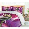 thumbnail image 5 of Ambesonne Animal Duvet Cover Set, Dancing Ballerina, 2-Calking, Hot Pink Purple, 5 of 7