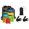 thumbnail image 1 of Juego De 8 Bolsas Secas Impermeables Y Ligeras Para Navegación Y Rafting Al Aire Libre., 1 of 8