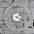 thumbnail image 4 of Reloj de pared suspendido creativo Nordic 30cm para decoración del color madera Zulema Reloj de pared, 4 of 6
