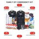 thumbnail image 5 of Kit de Supervivencia Stealth Angel para 5 Personas, 72 Horas, Negro, 5 of 6