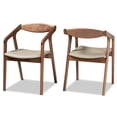 thumbnail image 2 of Baxton Studio Harland Dining Chair, Set of 2, Grey, 2 of 9