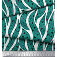 thumbnail image 2 of Soimoi Rayon Fabric Heart,Dot & Leaves Fabric Prints by Yard 56 Inch Wide, 2 of 3