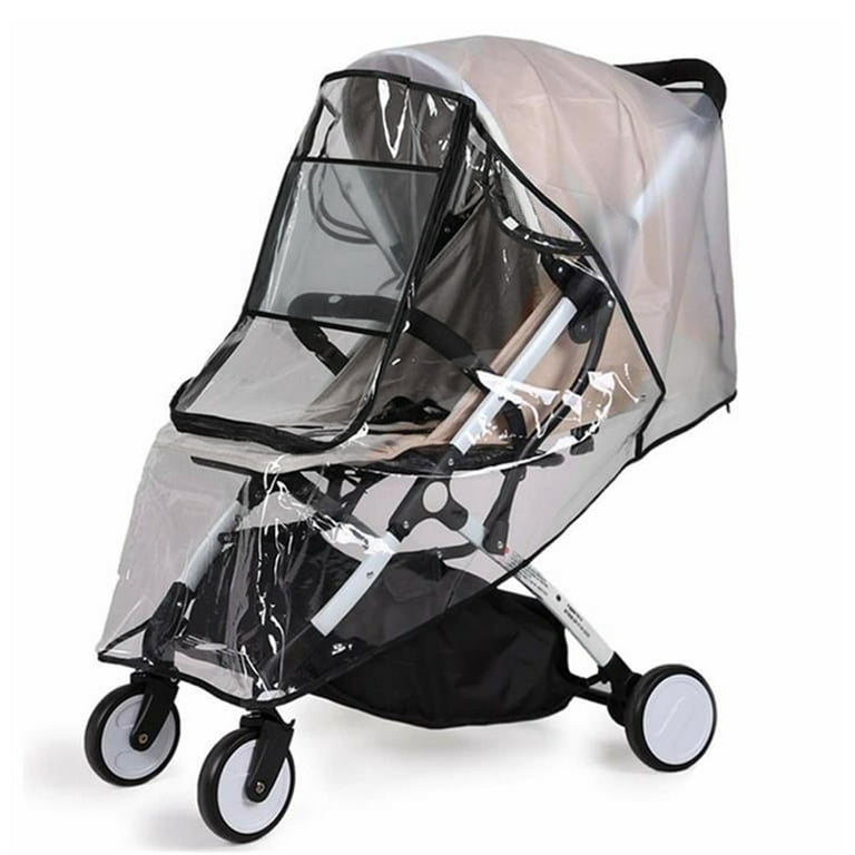 Universal Baby Rain Cover For Pushchair Stroller Pram Double Buggy