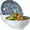 8ST-3HL, variant on 60 oz Large Soup Bowl, Pho Bowls, Ramen Bowls Set of 3, 8 in Blue and White Porcelain Big Bowls for Eating - 3 Mixing Patterns