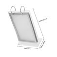 thumbnail image 2 of FENGGUIQU Soporte Acrílico Transparente Para Menús Con Fácil De Usar En Locales Comerciales, 2 of 8