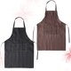 thumbnail image 3 of 2PCS Delantal impermeable Delantal de rayas de moda simple Delantal de cocina a prueba de aceite para adultos Delantal de cocina para mujeres Hombres (café, negro), 3 of 5