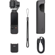 DJI Osmo Pocket 3 4K, 9.4MP CMOS Digital Camera with Vlogging, 4x Zoom, Black, 1 Count