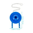 thumbnail image 2 of SHINYPASING Toilet Tank Seal Flapper Toilet Tank Accessories PVC Blue 2Pcs, 2 of 6