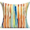 thumbnail image 5 of Outdoor Throw Pillow Covers 18X18 Set of 4 Summer Orange Rust Colorful Multicolor Decorative Cushion Cases Abstract Mid Century Modern Decor Home Decorations for Couch Patio Furniture Bench Sofa Porch, 5 of 5