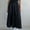 Black, variant on Aloohaidyvio Wrap Around Skirt for Women,Womens Summer Ice Silk Solid Color Halter Skirt High Waist Midi Long Long Skirt