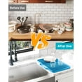 thumbnail image 7 of Silicone Dish Drying Mat with Drain: Multi-Use Non-Slip Pad for Kitchen Sink Side, Countertop, Refrigerator and Drawer. Heat Resistant, Easy Clean, 14.8 x 10.7 Inch, 7 of 7
