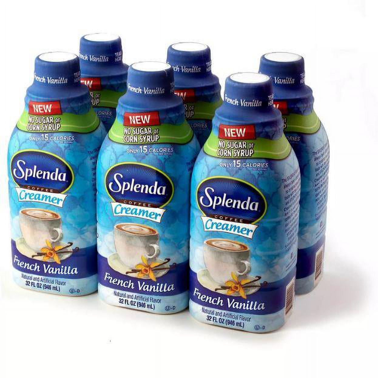 Splenda Sweet Cream Liquid Coffee Creamer, 32 fl oz Bottle 