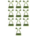 thumbnail image 3 of Plant Wall Climbing Fixing Clips 10Pc Green Dill Fixator Plant Wall Line Non-Marking Sticker Fixer, 3 of 9