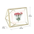 thumbnail image 4 of Umbra Prisma Picture Frame,Matte Brass, 4 of 6
