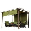 Garden Winds Universal Designer Replacement Pergola Shade Canopy II - Sage