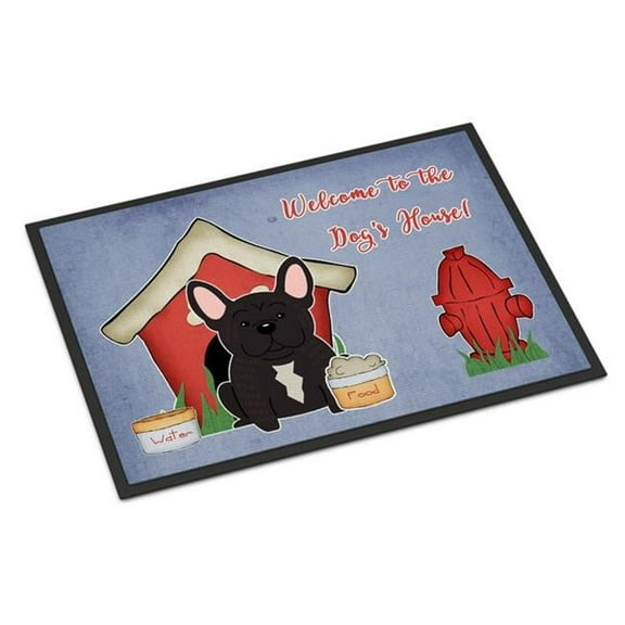 Carolines Treasures Dog House Collection French Bulldog Brindle Door Mat Indoor Rug or Outdoor Welcome Mat 24x36 Doormat