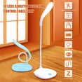 thumbnail image 4 of Labymos D C5V 4W 14LEDs Table Light Desk Lamp Beside Lamp Sensitive Touching Control USB, 4 of 8