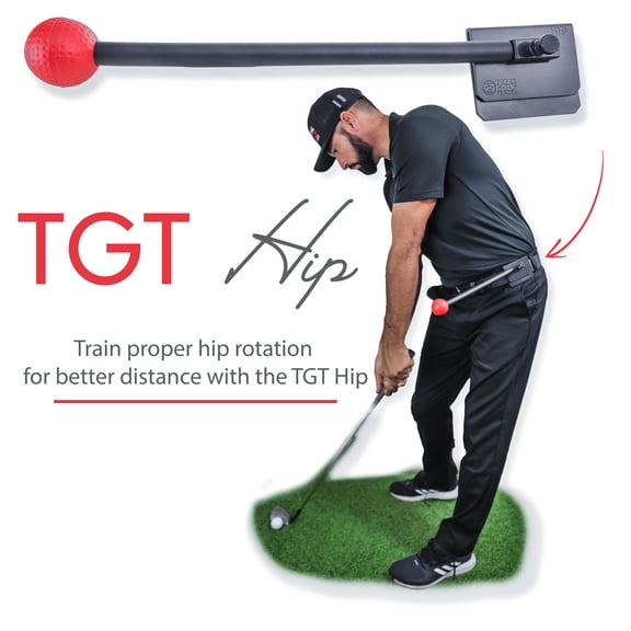 TOTAL GOLF TRAINER Hip - TGT Hip - Golf Training Aids - Fix Posture and Hip Rotation to Provide Consistent Ball Striking