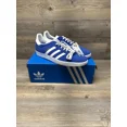 thumbnail image 1 of [GX2207] Ad-id-as Men's Gazelle Blue Cloud White Gold Metallic Sneakers Size 13, 1 of 6