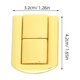 thumbnail image 2 of OHOIOLLA 6Ud Cerradura Metálica Para Caja De Madera Seguro Y Elegante, 2 of 6
