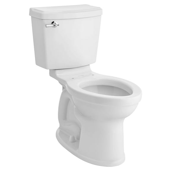 American Standard Portsmouth Champion PRO Two-Piece 1.28 GPF Standard Height Elongated Toilet less Seat in White