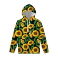 thumbnail image 3 of Sudadera con capucha con estampado floral en 3D de girasol para hombre y niño, moda Harajuku, estampado de flores y plantas, sudadera con capucha para primavera y otoño, 3 of 5