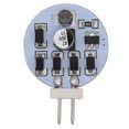 thumbnail image 3 of Warm White G4 Round Led Lamps, 2w Replaces 20w Base Halogen Bulb, 12v Ac/10-30v Dc, G4 Illuminant For Recessed Under Cabinet Lighting, 6pcs, 3 of 5