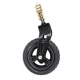 thumbnail image 1 of Wheelchair Front Wheel with Shock Absorbing Spring 360 Deg PU Hub Rollator Front Caster for Rollators Walkers, 1 of 4