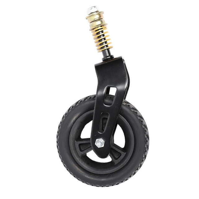 Wheelchair Front Wheel with Shock Absorbing Spring 360 Deg PU Hub Rollator Front Caster for Rollators Walkers
