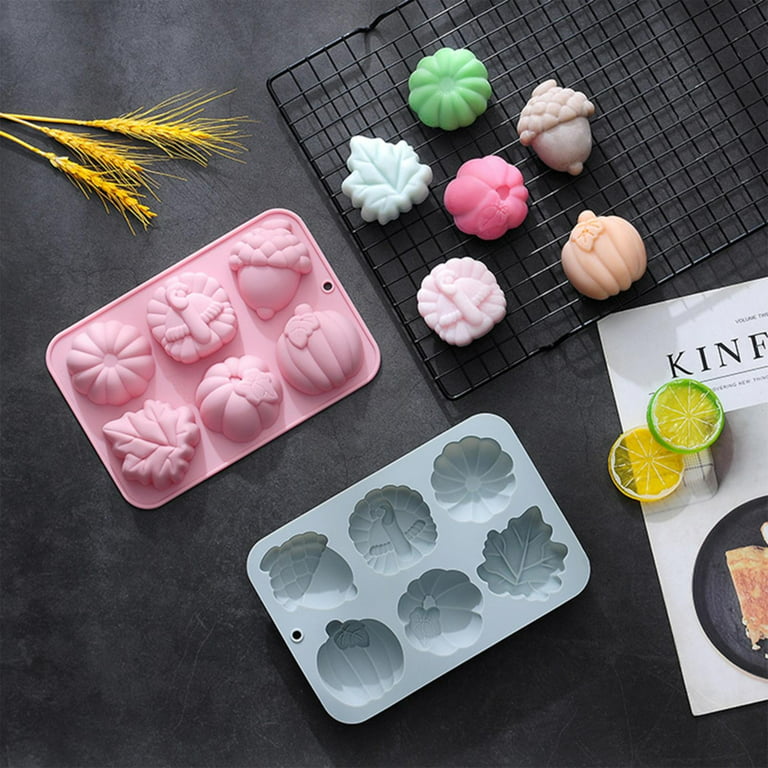 Wozhidaoke tools silicone molds Silicone Homemade Making Rec Mould Soap DIY  Cake Craft 6-Cavity Cake Mould soap molds