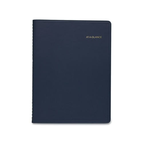 Weekly Appointment Book 11 x 8.25, Navy, 2022-2023