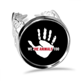 thumbnail image 1 of We Are Animals Too Protect Earth Ring Adjustable Love Wedding Engagement, 1 of 3