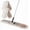 Gray, variant on 36" Commercial Dust Mops for Floor Cleaning Heavy Duty Floor Duster Mop with Long Handle Hotel Gym Household Cleaning Supplies for Hardwood, Tiles, Marble Floors (Grey)