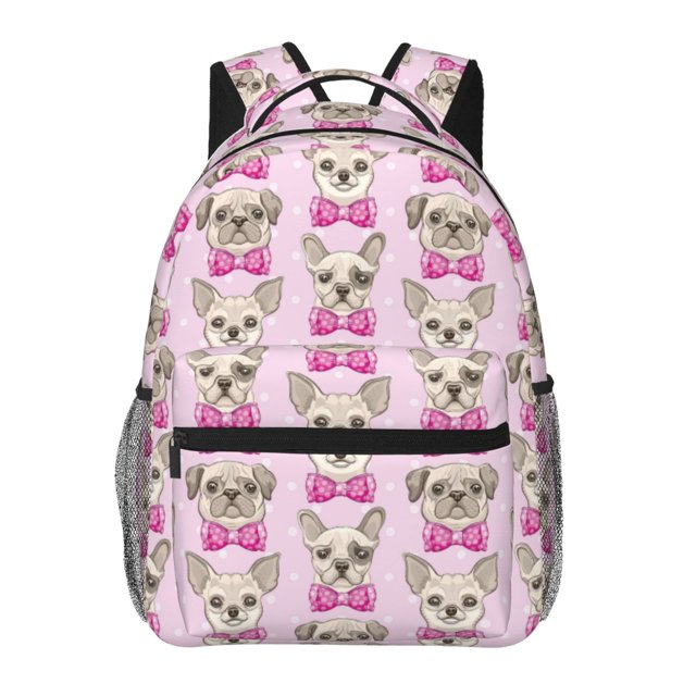 Fotbe Cute puppy Mochila Casual con Estampado para Escuela, Viajes y Actividades al Aire Libre - Duradera, Ligera y Cómoda