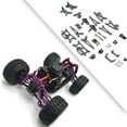 thumbnail image 6 of Kokiya 1/14 RC Car Metal Upgrade Kits Complete Set Front Rear Steering Tie Rod Steering Gray, 6 of 9