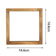 thumbnail image 3 of Marco de Fotos de de Madera DIY Pnta Espécimen Herbario Clip Decoración de 4 Pulgadas 11,4x11,4 Marco de Fotos de de Madera DI Sunnimix marco de la foto, 3 of 5