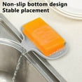 thumbnail image 5 of Nkmbld Soap Dish Holder, Deflector Soap Box Household Bathroom Sink Non-slip Drainage Soap Tray for Kitchen, Bathroom, Laundry, Gray, 5 of 7