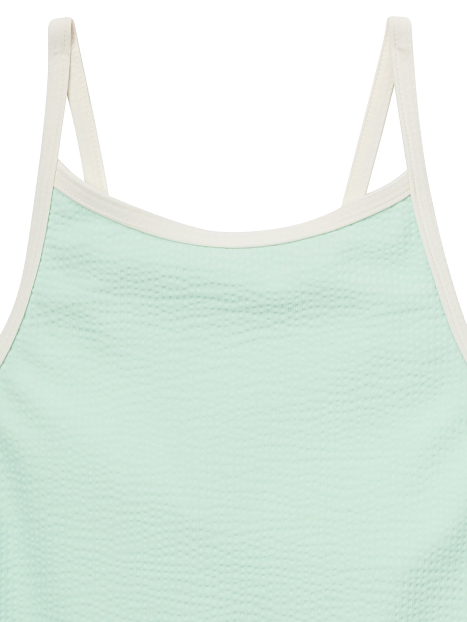 Modern Moments by Gerber Baby and Toddler Girl One-Piece Swimsuit with Bow, 0/3M-5T