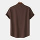thumbnail image 4 of pstuiky camisetas camisas para hombre, Camisa hawaiana informal de manga corta con cuello alto y botones para hombre camisetas de hombre m, 4 of 6