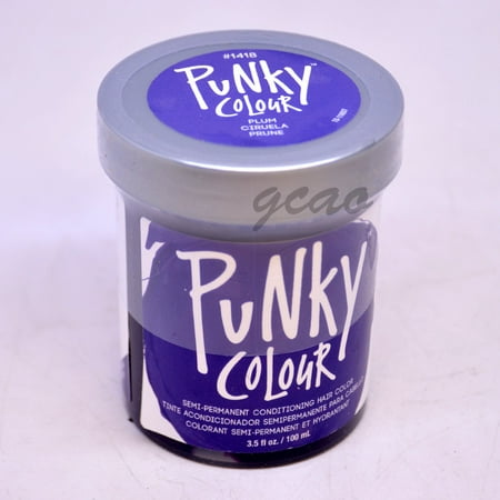 Jerome Russell Punky Hair Colour, Plum, 3.5 Oz (Best Plum Hair Dye)