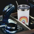 thumbnail image 6 of Teacher Gifts for Women Teacher Appreciation Gifts Teacher Tumbler with Straw Teacher Cup 20 oz Stainless Steel Teacher Mug for Travel Birthday Thanksgiving Christmas Gifts(Cute Style), 6 of 6
