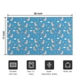 thumbnail image 5 of Blue Cartoon Unicorn Gift Balloon Cloud Pattern Door Rugs,Washable Non Slip Door Mats Indoor,Decorative Door Mats,Entry Mat Indoor for Entrance,Bedroom,Kitchen,Bathroom,17"x30", 5 of 6