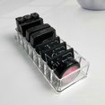 thumbnail image 3 of Acrylic Lipstick Shelf Powder Storage Box Transparent Eyeshadow Makeup Shelf Makeup Box, 3 of 4